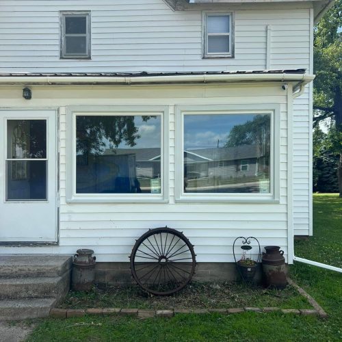 Before Windows, doors and siding services by Custom Windows Plus in Allendorf, IA.