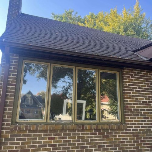 Before Windows, doors and siding services by Custom Windows Plus in Allendorf, IA.